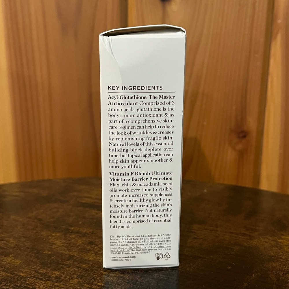 Perricone MD Essential FX Acyl-Glutathione Eyelid Lift Serum 15ml/0.5 fl oz NIB - Picture 2 of 4